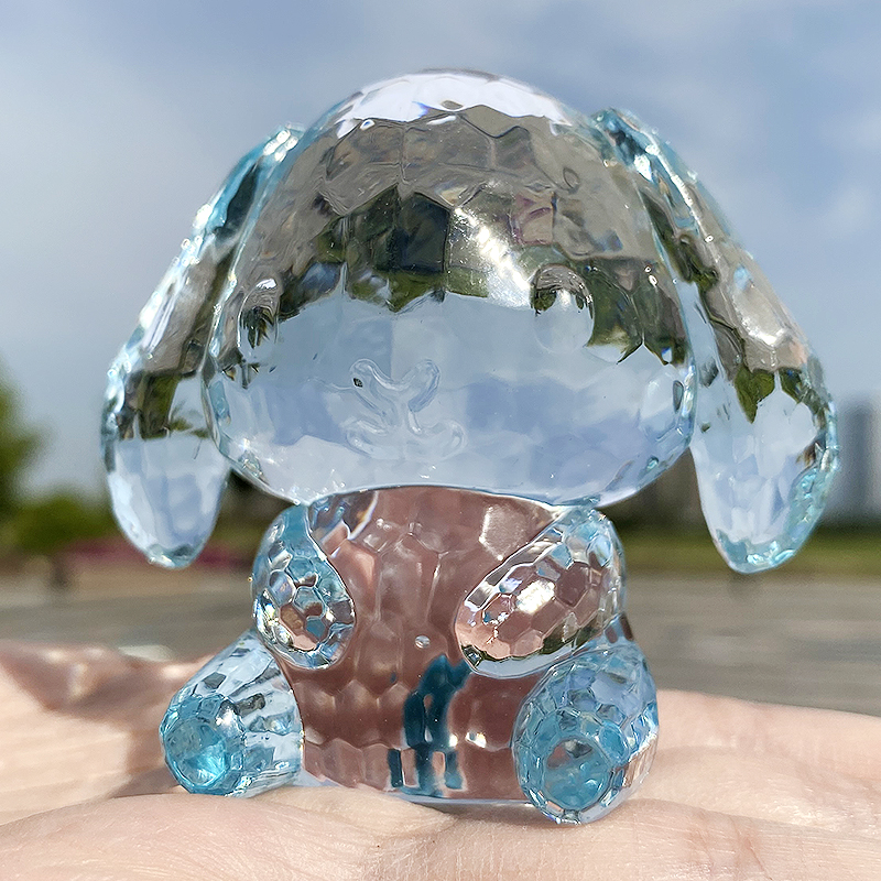 Oversized Gem Children's Plastic Toy Crystal Adorable Rabbit Decoration Boys and Girls Christmas Gift Acrylic Rewards