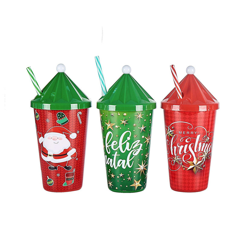 Christmas Hat Gift Insert Paper Cup with Straw PS Double Layer Drink Cup Double Layer Insert Paper Cup with Straw Plastic Cup Water Cup Christmas Hat Gift Insert Paper Cup with Straw PS Double Layer Drink Cup Double Layer Insert Paper Cup with Straw Plastic Cup Water Cup