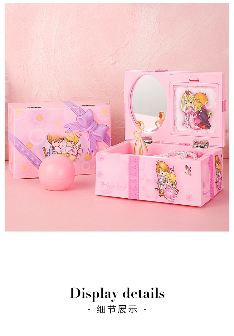 Factory Direct Sales Dancing Girl Bowknot Music Box Jewelry Storage Box Music Box Christmas Holiday Gift Factory Direct Sales Dancing Girl Bowknot Music Box Jewelry Storage Box Music Box Christmas Holiday Gift