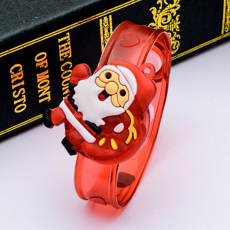 Christmas Luminous Bracelet Wristband Flash Children's Watch Christmas Luminous Gift Present WeChat Stall Supply Christmas Luminous Bracelet Wristband Flash Children's Watch Christmas Luminous Gift Present WeChat Stall Supply