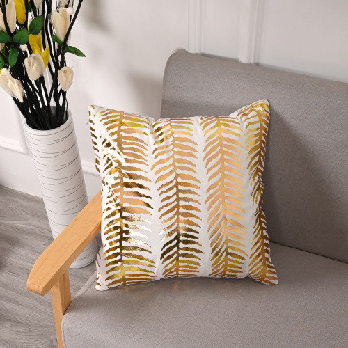 Super soft crystal velvet pillowcase gilding bedside waist pillow fabric pillow nordic style christmas gift cushion pillow Super soft crystal velvet pillowcase gilding bedside waist pillow fabric pillow nordic style christmas gift cushion pillow