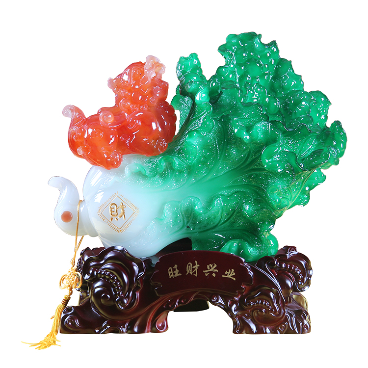 Cabbage in attracting industrial brave opening housewarming gift home decor ornaments crafts JX1213