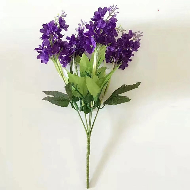 1 PC Artificial Flowers Hyacinth Fake Flowers Wedding Party Room Home Decor Bouquet Home Decoration Artificial Flower