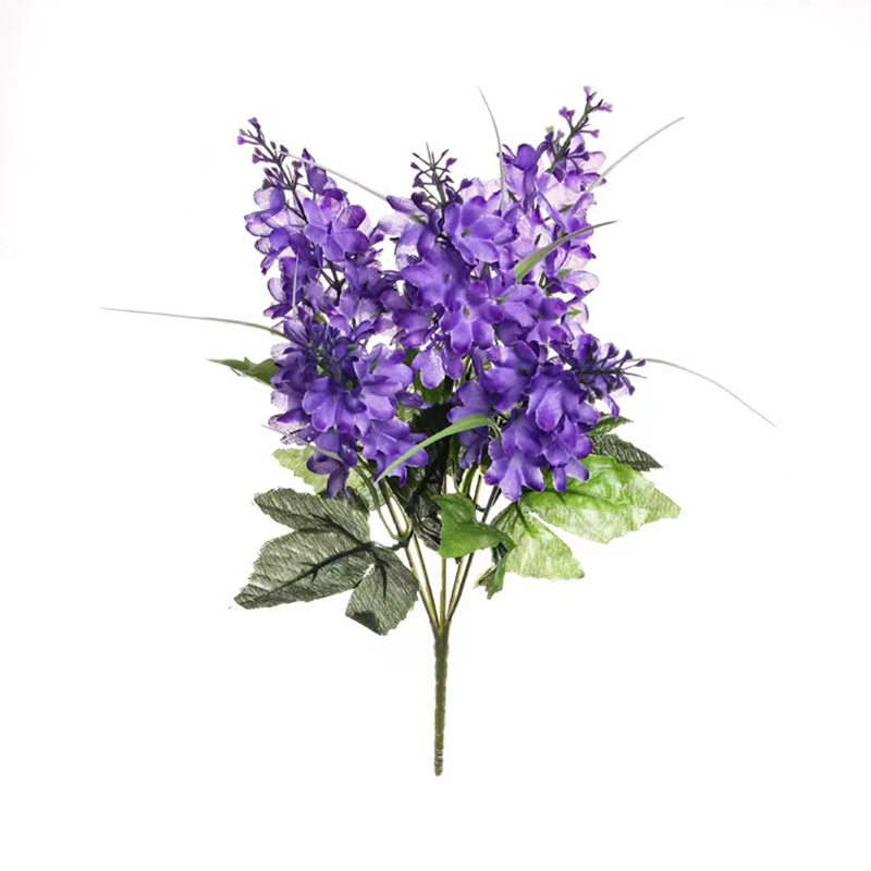1 PC Artificial Flowers Hyacinth Fake Flowers Wedding Party Room Home Decor Bouquet Home Decoration Artificial Flower