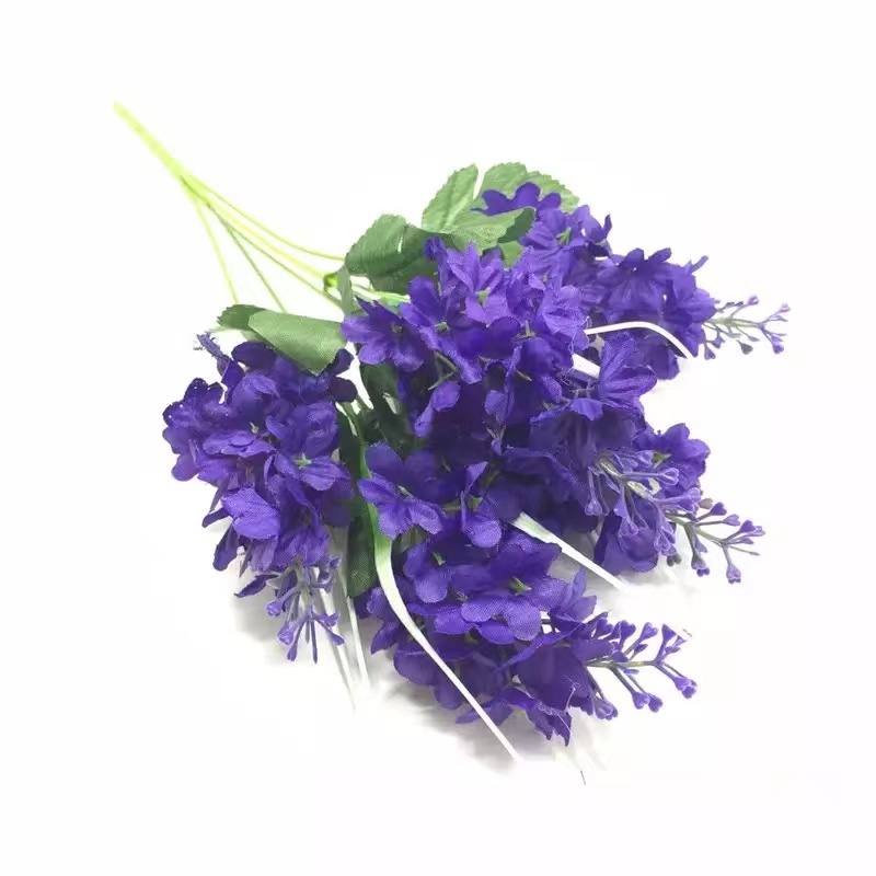 1 PC Artificial Flowers Hyacinth Fake Flowers Wedding Party Room Home Decor Bouquet Home Decoration Artificial Flower