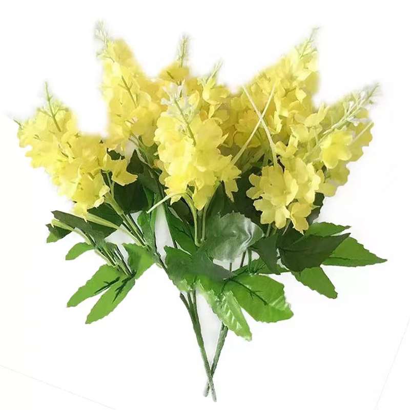 1 PC Artificial Flowers Hyacinth Fake Flowers Wedding Party Room Home Decor Bouquet Home Decoration Artificial Flower