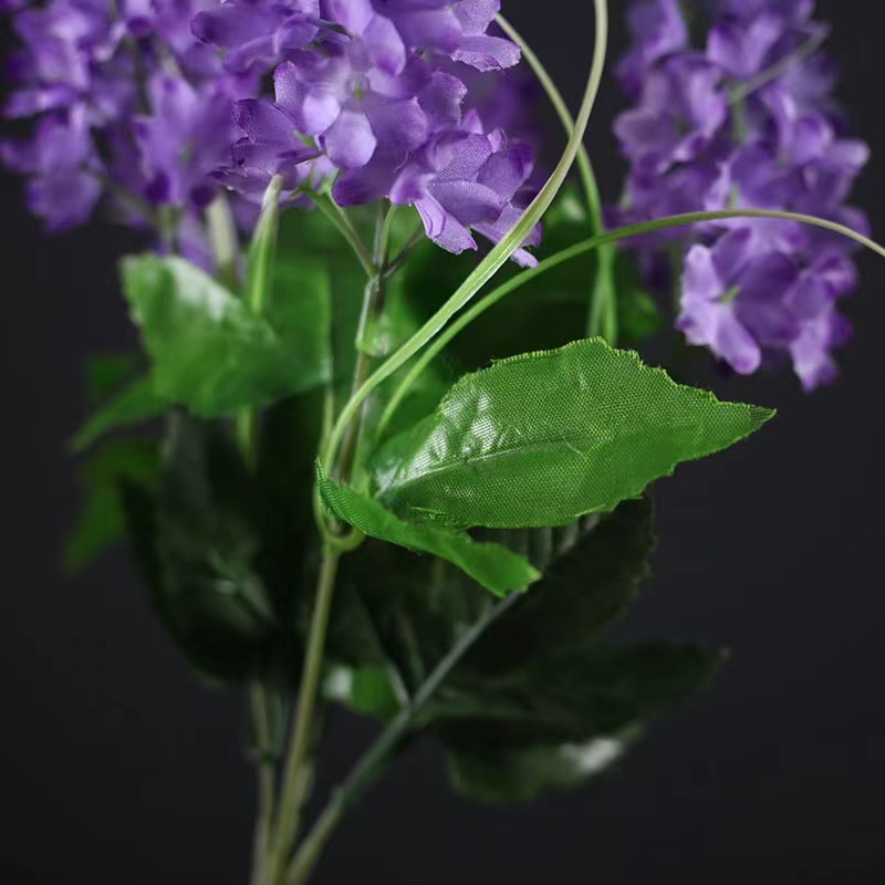 1 PC Artificial Flowers Hyacinth Fake Flowers Wedding Party Room Home Decor Bouquet Home Decoration Artificial Flower