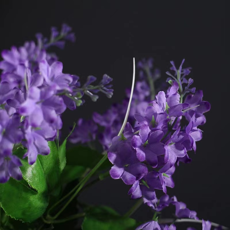 1 PC Artificial Flowers Hyacinth Fake Flowers Wedding Party Room Home Decor Bouquet Home Decoration Artificial Flower