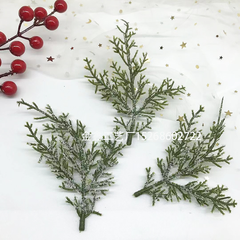  Green Leaves Fake Wedding Scrapbooking Christmas Decorative Flowers Wreaths Vases for Home Decor Artificial Plants