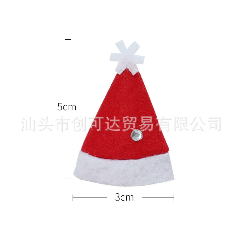 Christmas Hat Christmas Gift Lollipop Hat Christmas Foreign Trade Christmas Decoration CrossBorder Can Be Customized 206