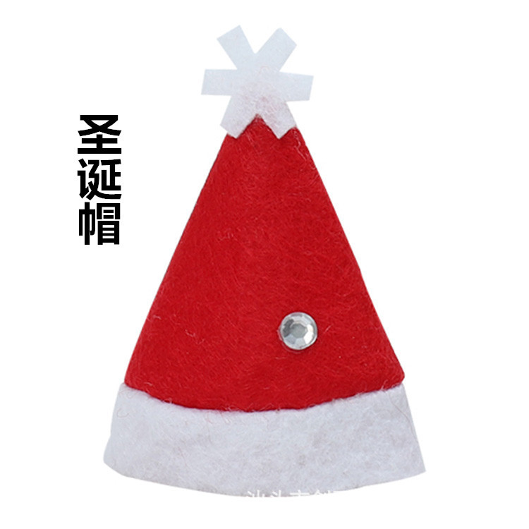 Christmas Hat Christmas Gift Lollipop Hat Christmas Foreign Trade Christmas Decoration CrossBorder Can Be Customized 206