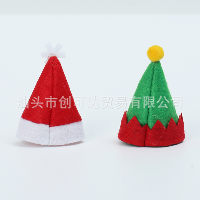 Christmas Hat Christmas Gift Lollipop Hat Christmas Foreign Trade Christmas Decoration CrossBorder Can Be Customized 206