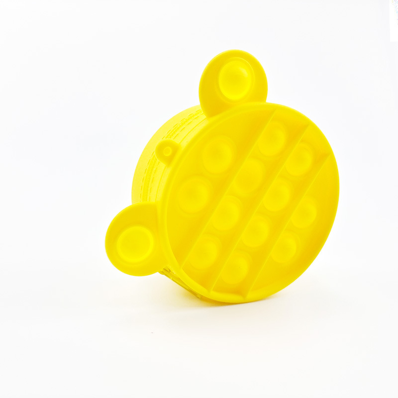 Deratization Christmas Style Bag Christmas Hat Boots Gloves Shape Silicone Bubble Toy Small Change Storage Coin Purse