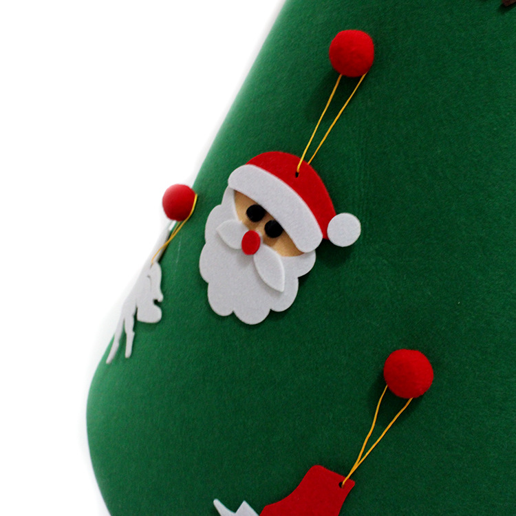 Felt Felt Christmas Decorations Christmas Hat DIY Children's Toys Handmade Three-dimensional Christmas Tree Spot