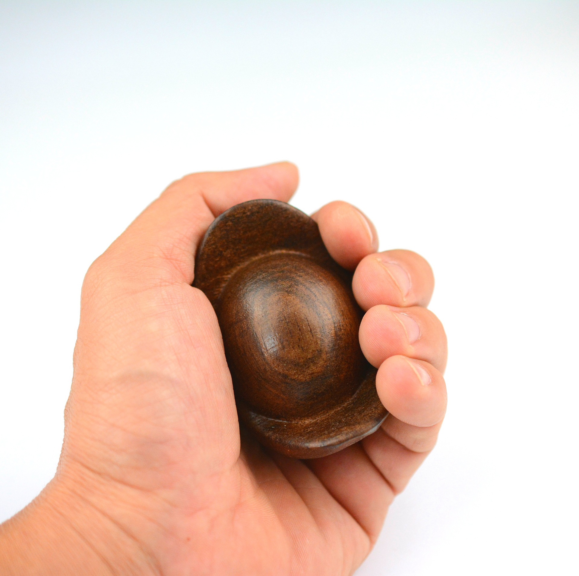Vietnam Eaglewood Hand Piece Leather Black Wood Carving Playing Hand Piece Crafts Hand Piece Wholesale Variety of Options