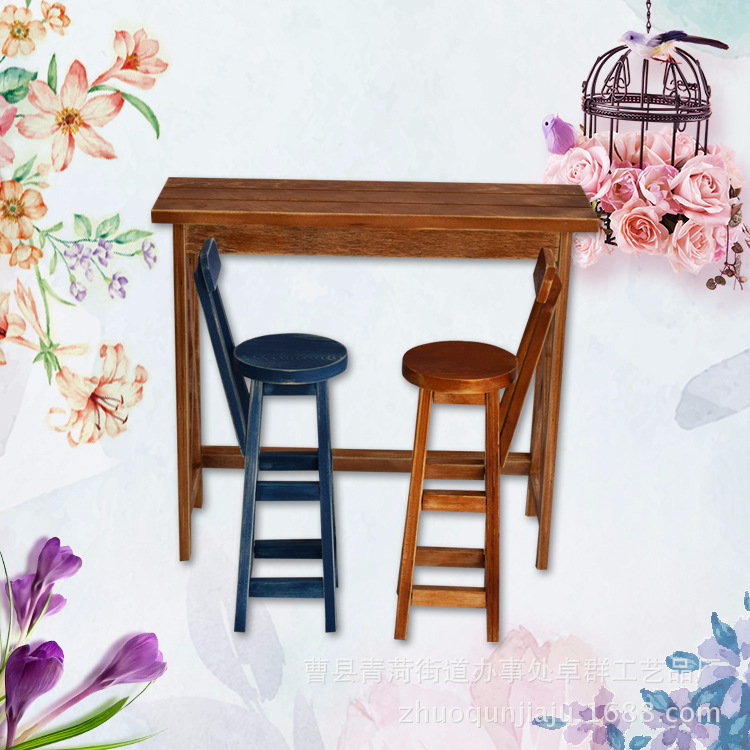 Factory Direct Sales Three Points and Four Points Uncle Bar Wholesale Solid Wood Exquisite Crafts for Dolls Factory Direct Sales Three Points and Four Points Uncle Bar Wholesale Solid Wood Exquisite Crafts for Dolls