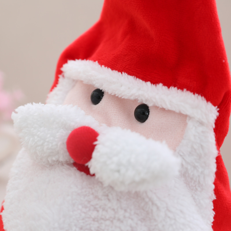 Christmas hat Plush Toy Electric Santa Claus Hat Moving Singing with Concert Luminous Hat Christmas Gift