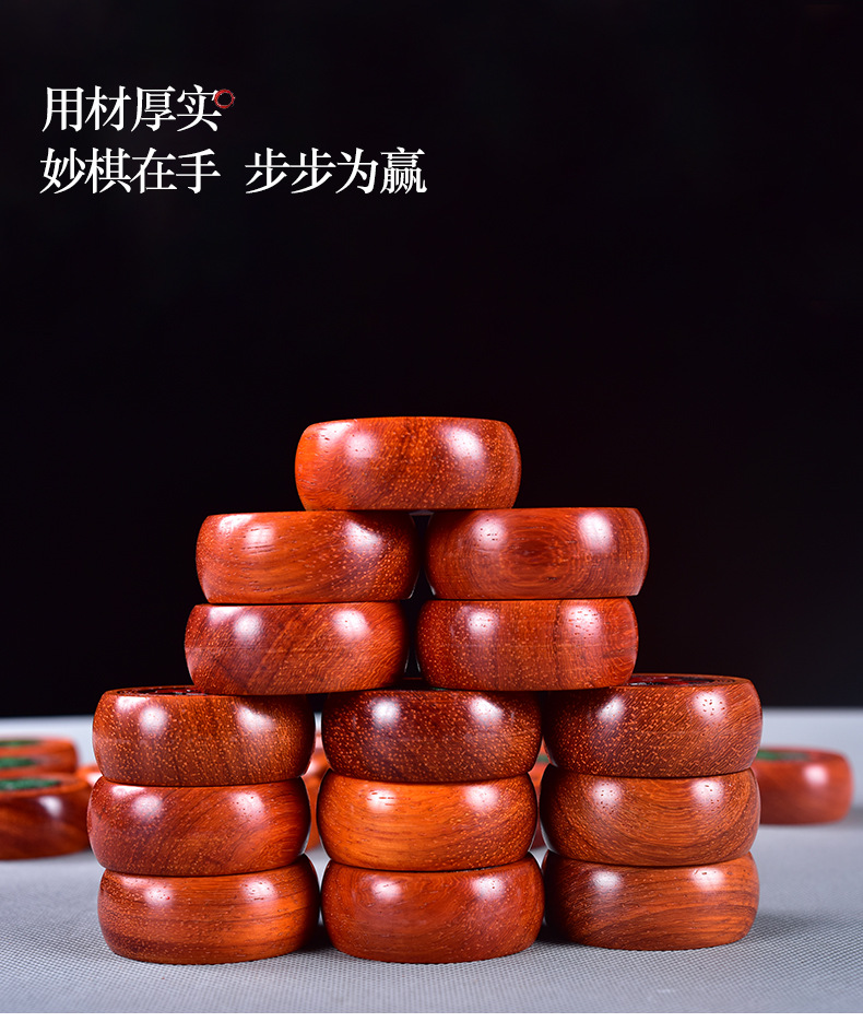Rosewood Ebony Rosewood Chinese Chess Mahogany Solid Wood Large Chess Board Factory Wood Carving Crafts Generation