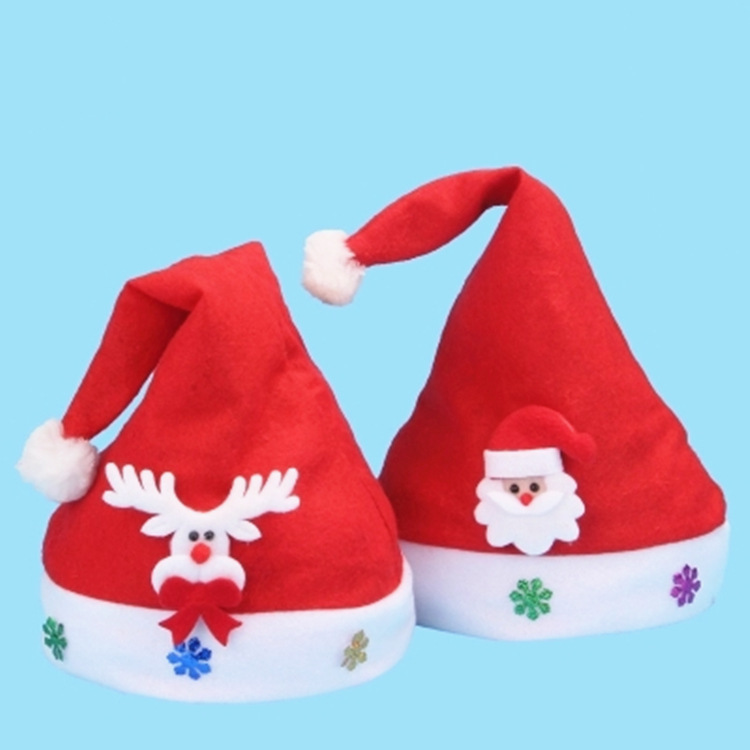 Hat Children&#039;s Luminous Hat Cute Luminous Elk Christmas Hat for the Elderly Christmas Creative Hat Manufacturer
