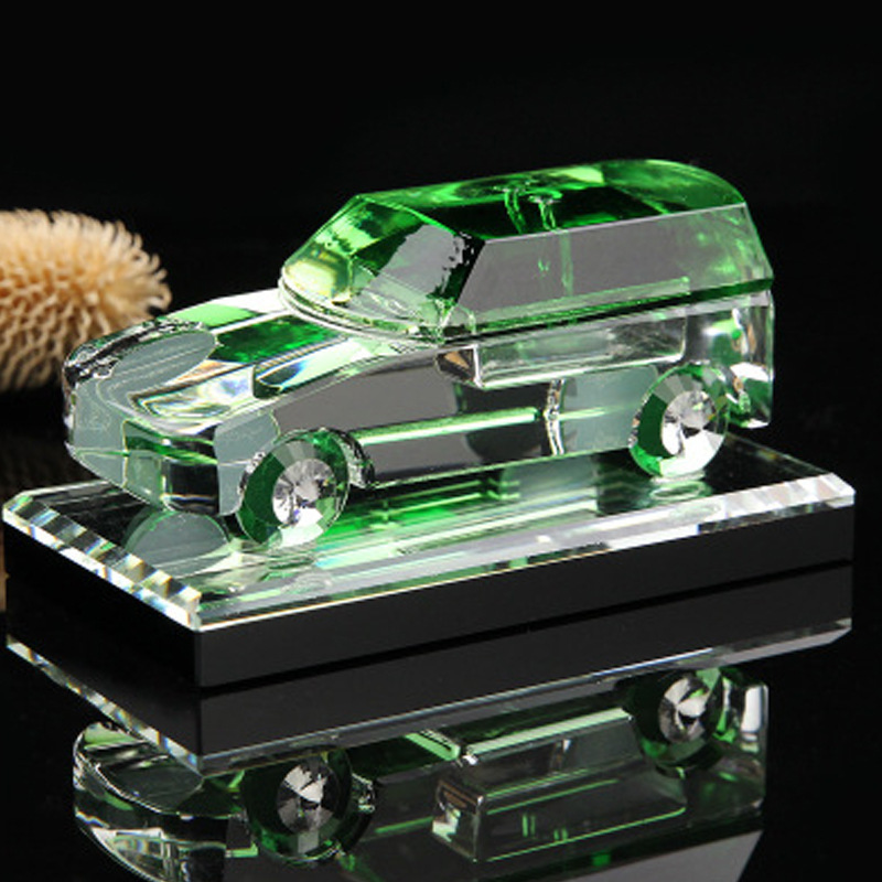 Car Decoration Crystal Glass Car Model Car Perfume Creative Upscale Decoration Car Interior Ornaments Crafts