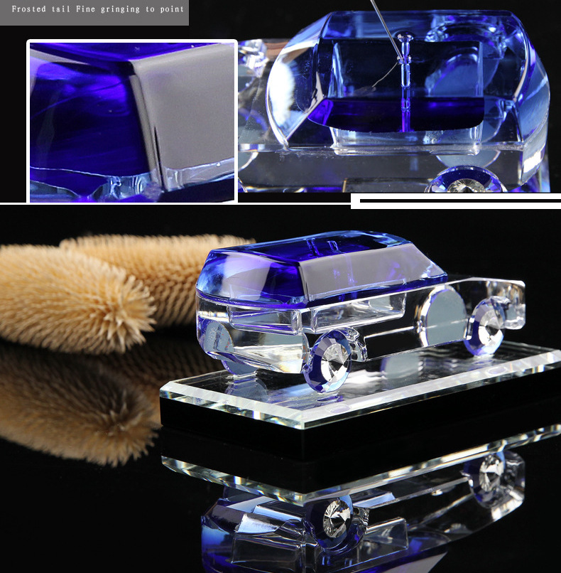 Car Decoration Crystal Glass Car Model Car Perfume Creative Upscale Decoration Car Interior Ornaments Crafts