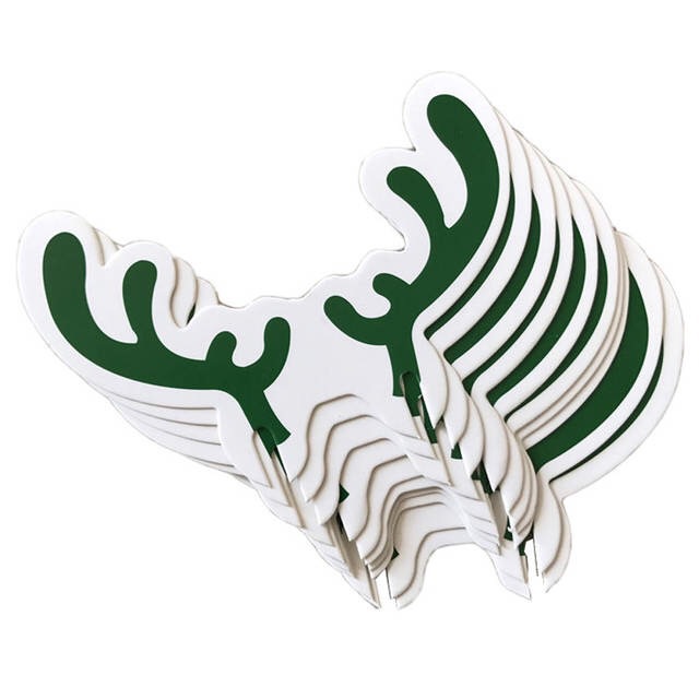 Wine Glass Hot Selling Christmas Hat Wine Glass Christmas Wine Glass Card Instert Snowman Elk Horn Cup Card Wine Instert