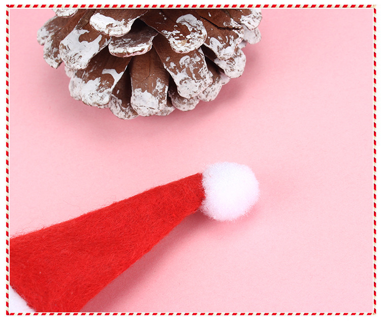 Christmas Decoration Supplies Children's Christmas Hat Christmas Lollipop Cap Christmas Non-Woven Fabric Mini Christmas Hat Christmas Hat Christmas Decoration Supplies Children's Christmas Hat Christmas Lollipop Cap Christmas Non-Woven Fabric Mini Christmas Hat Christmas Hat