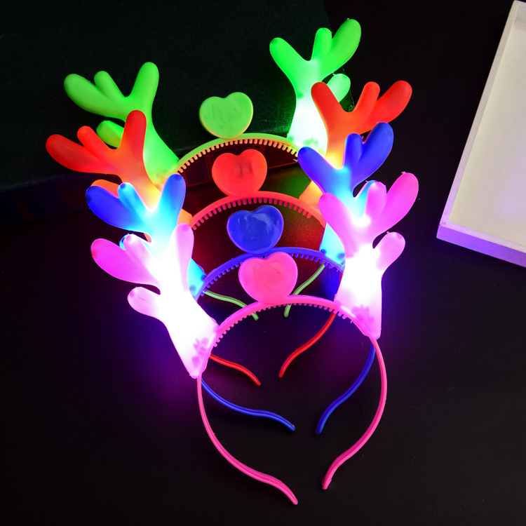 Christmas Supplies Antlers Headband Christmas Hat Christmas Tree KT Glasses Christmas Eve Gift Christmas Decorations