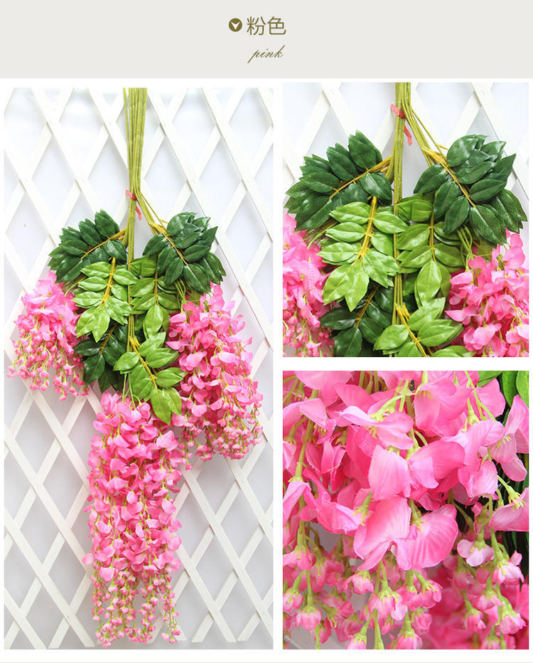 Wedding Celebration Decoration Wisteria Flower Artificial Flower Douban Flower Plastic Flowers Fake Flower Silk Flower Artificial Plant Rattan Factory Wholesale Wedding Celebration Decoration Wisteria Flower Artificial Flower Douban Flower Plastic Flowers Fake Flower Silk Flower Artificial Plant Rattan Factory Wholesale