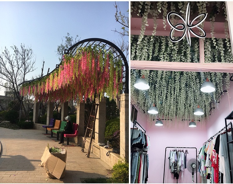 Wedding Celebration Decoration Wisteria Flower Artificial Flower Douban Flower Plastic Flowers Fake Flower Silk Flower Artificial Plant Rattan Factory Wholesale Wedding Celebration Decoration Wisteria Flower Artificial Flower Douban Flower Plastic Flowers Fake Flower Silk Flower Artificial Plant Rattan Factory Wholesale