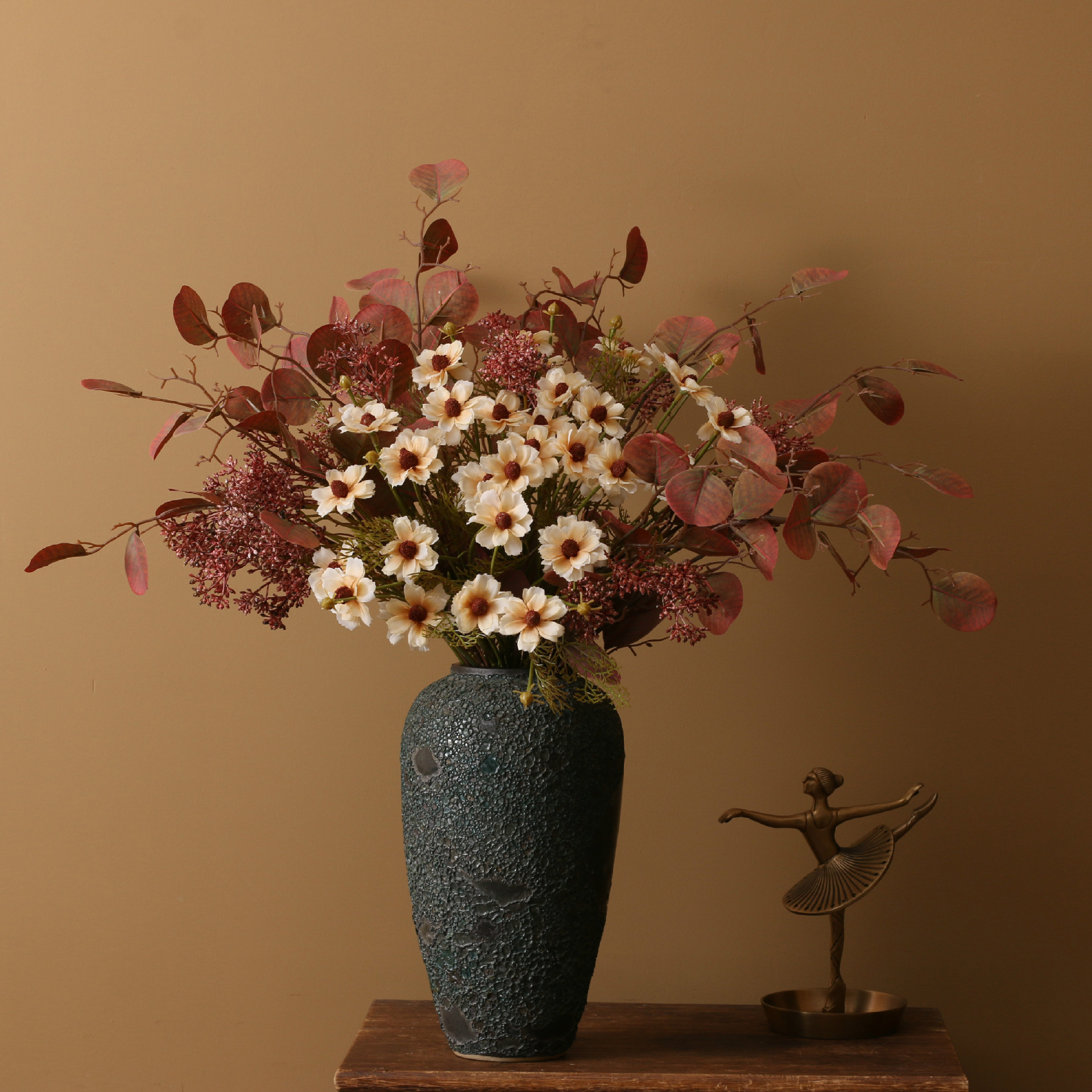 Big Bunch European Artificial Flower Simulation African Chrysanthemum Calliopsis Fake Flower Wedding Celebration Decoration Home Table Decoration