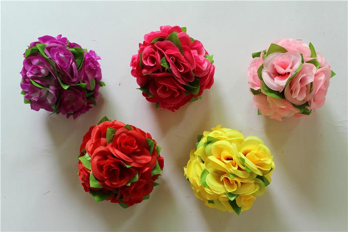 Manufacturers rose of custom simulation flower artificial flower corsage ball ball ball Manufacturers rose of custom simulation flower artificial flower corsage ball ball ball