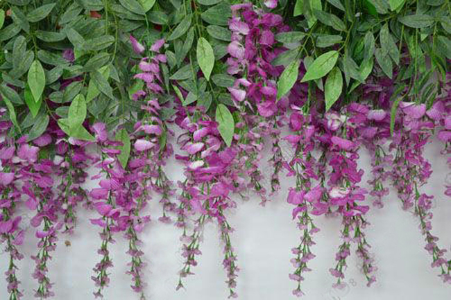 Extended simulation simulation Wistaria, Wisteria flower artificial flower douhua artificial flower silk flower hanging watercress flower Extended simulation simulation Wistaria, Wisteria flower artificial flower douhua artificial flower silk flower hanging watercress flower