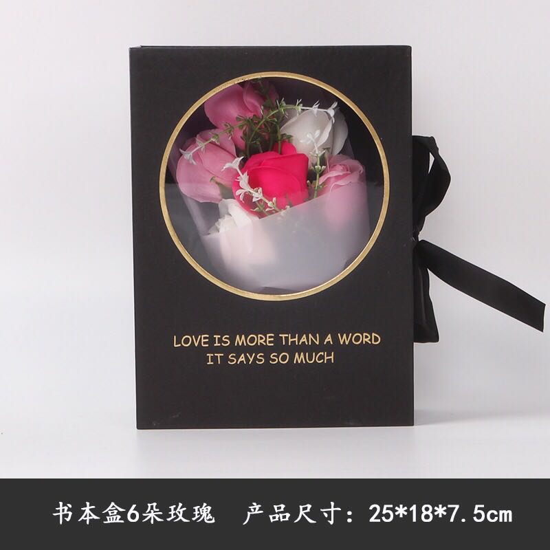 Teacher's Day Valentine's Day Christmas Mother's Day Gift Book Rose Soap Flower Artificial Flower Teacher's Day Valentine's Day Christmas Mother's Day Gift Book Rose Soap Flower Artificial Flower