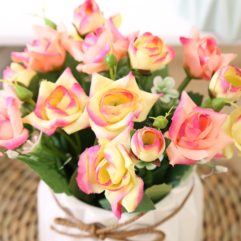 Shop Office Showcase Decoration Simulation Potted Small Ornaments Greenery and Fake Flowers Plant Living Room Artificial Flower Wholesale Shop Office Showcase Decoration Simulation Potted Small Ornaments Greenery and Fake Flowers Plant Living Room Artificial Flower Wholesale