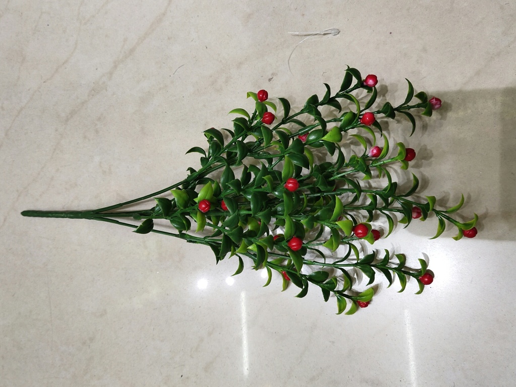 Artificial Flower Artificial Green Plant Milan Grain Milan Grass Bonsai Indoor and Outdoor Ornament Decoration Fresh All-Match