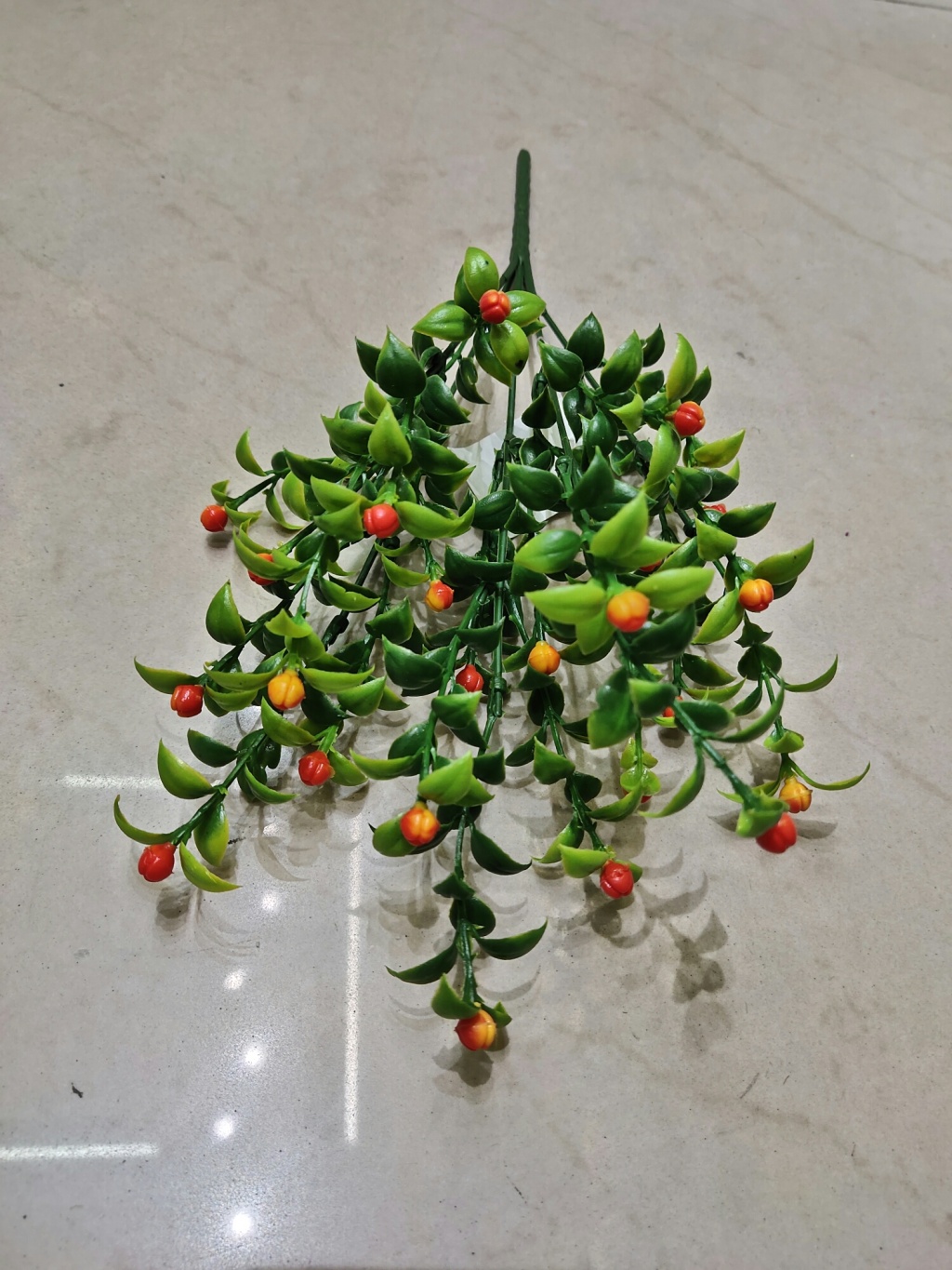 Artificial Flower Artificial Green Plant Milan Grain Milan Grass Bonsai Indoor and Outdoor Ornament Decoration Fresh All-Match