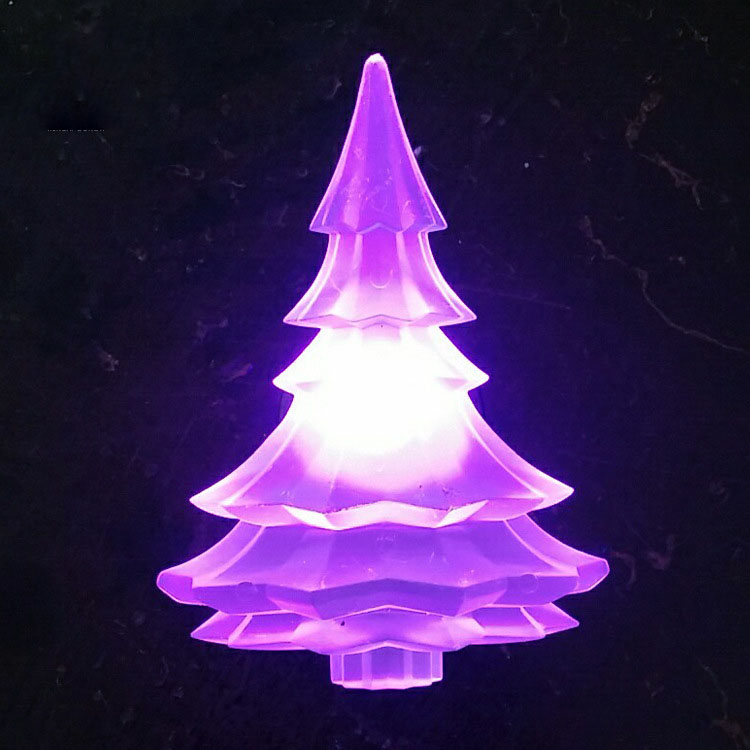 Manufacturers direct creative LED Christmas tree small night light sucker lamp wall lamp decorative lights