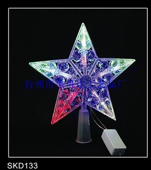 Christmas lights holiday lights LED Christmas lights LED lights tree top stars