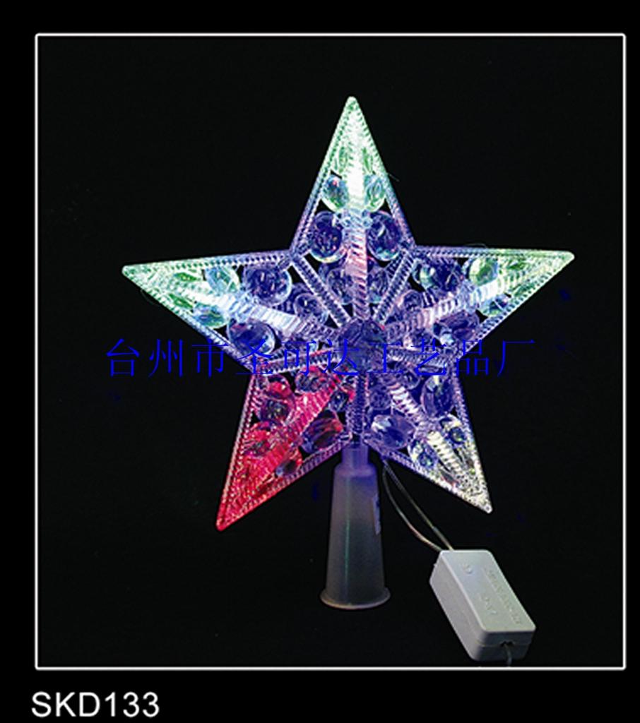 Christmas lights holiday lights LED Christmas lights LED lights tree top stars