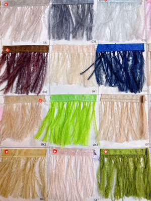Factory in Stock 50-55cm White Ostrich Feather Wedding Home Furnishing Decoration Flower Arrangement Feather Lamp Color Feather