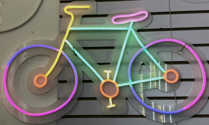 High pressure 110V220v low pressure 12V neon lights Christmas gifts decorative elk Christmas tree bicycle High pressure 110V220v low pressure 12V neon lights Christmas gifts decorative elk Christmas tree bicycle