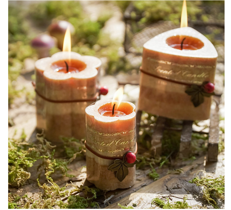 Factory Direct Sales Scented Candle Triangle Flower Shape Romantic Candlelight Dinner Birthday Wedding Gift Smokeless Candles Factory Direct Sales Scented Candle Triangle Flower Shape Romantic Candlelight Dinner Birthday Wedding Gift Smokeless Candles