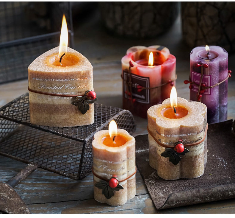 Factory Direct Sales Scented Candle Triangle Flower Shape Romantic Candlelight Dinner Birthday Wedding Gift Smokeless Candles Factory Direct Sales Scented Candle Triangle Flower Shape Romantic Candlelight Dinner Birthday Wedding Gift Smokeless Candles