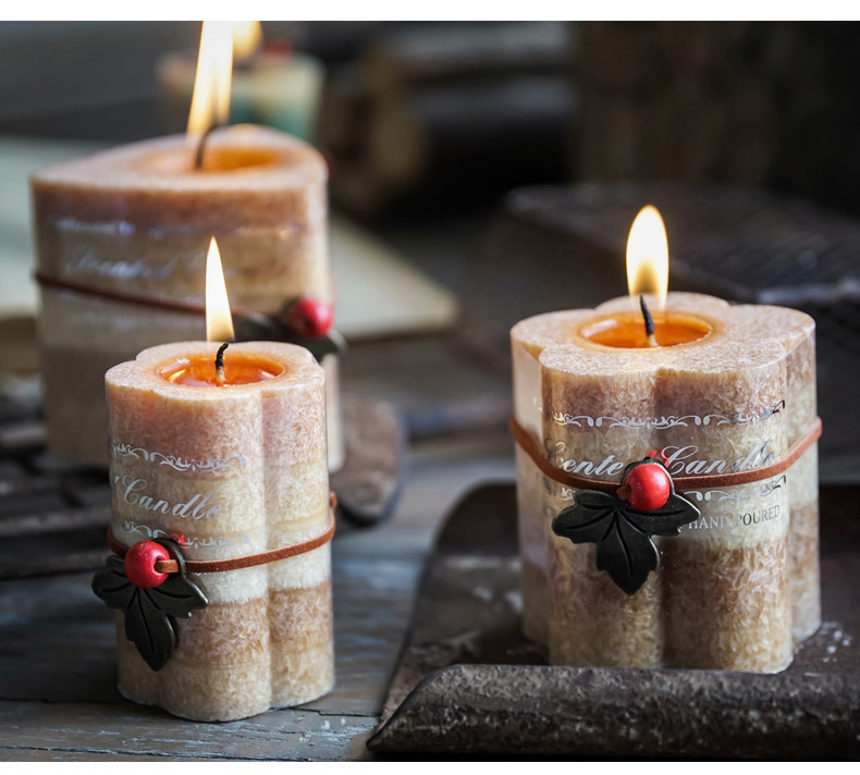 Factory Direct Sales Scented Candle Triangle Flower Shape Romantic Candlelight Dinner Birthday Wedding Gift Smokeless Candles Factory Direct Sales Scented Candle Triangle Flower Shape Romantic Candlelight Dinner Birthday Wedding Gift Smokeless Candles