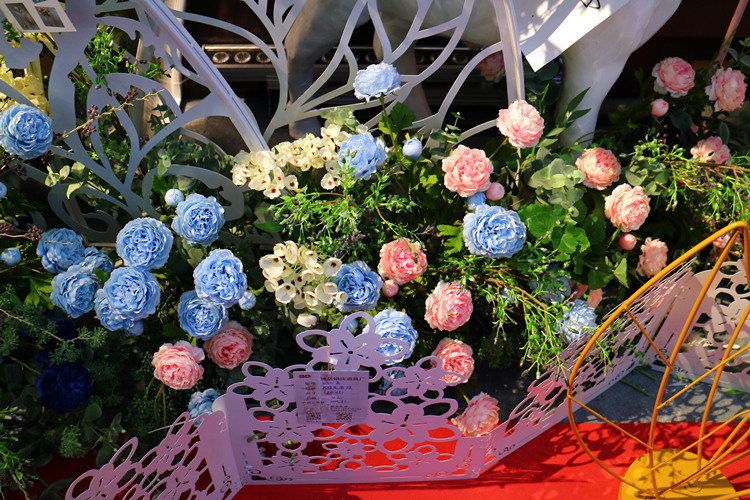 Western Rose Wedding Celebration Decoration Artificial Flower Artificial Flower European-Style Core 3 Peony Wholesale Origin Supply