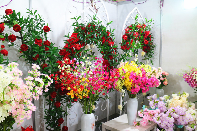 Western Rose Wedding Celebration Decoration Artificial Flower Artificial Flower European-Style Core 3 Peony Wholesale Origin Supply