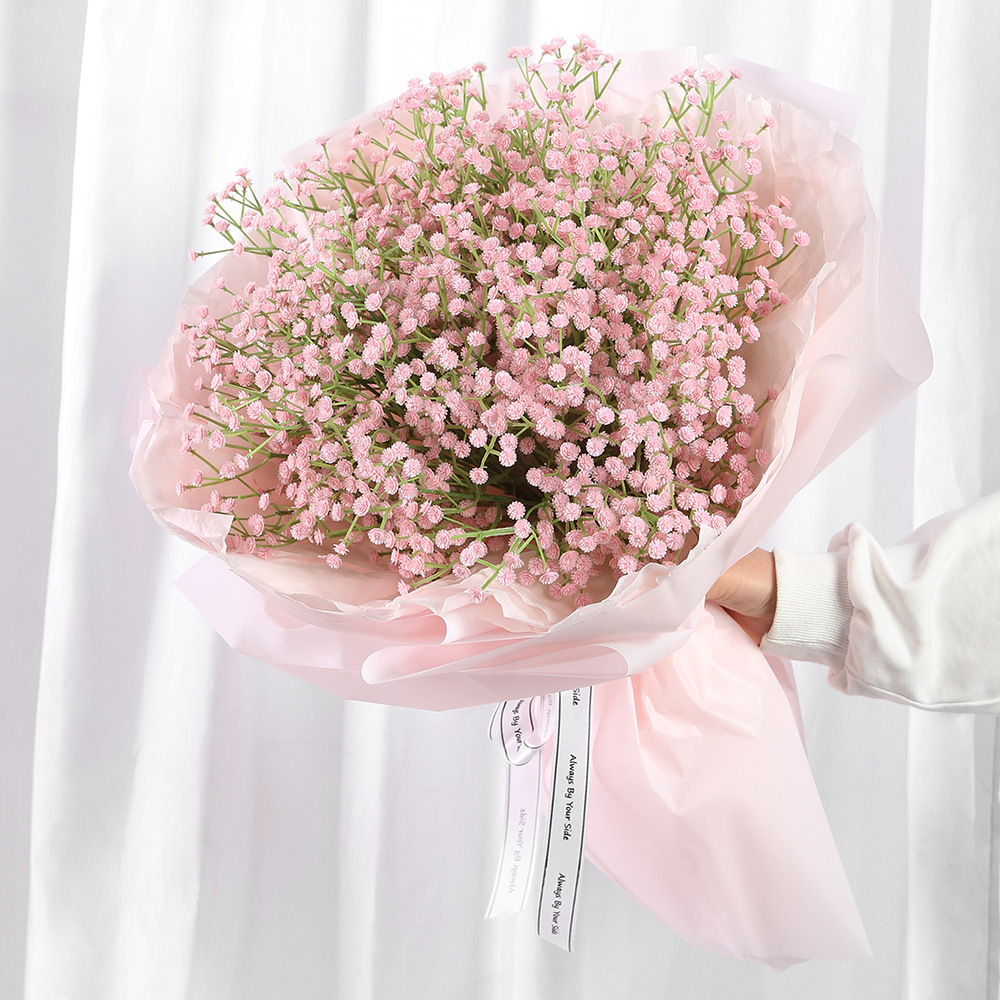 Artificial Flower Starry Sky Preserved Fresh Flower Pu Starry Sky Hand Bouquet Dried Flower Wedding Celebration Decoration Home Decoration Wholesale