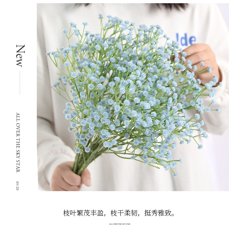 Artificial Flower Starry Sky Preserved Fresh Flower Pu Starry Sky Hand Bouquet Dried Flower Wedding Celebration Decoration Home Decoration Wholesale Artificial Flower Starry Sky Preserved Fresh Flower Pu Starry Sky Hand Bouquet Dried Flower Wedding Celebration Decoration Home Decoration Wholesale