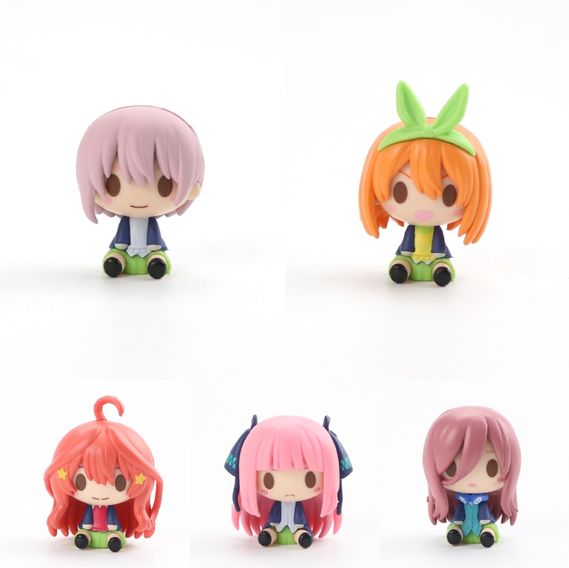 Five-Point Bride Two-Dimensional Anime Peripheral Five-Point Flower Wedding Figurine Garage Kits Decoration Gashapon Machine Doll